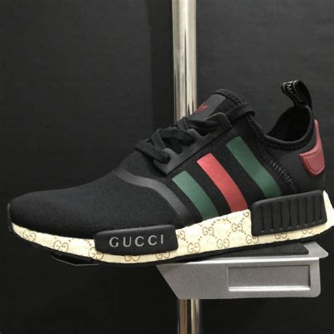 gucci x nmd black